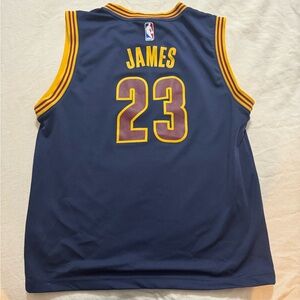 All for one-one for all Adidas LeBron James Jersey (Youth Large)